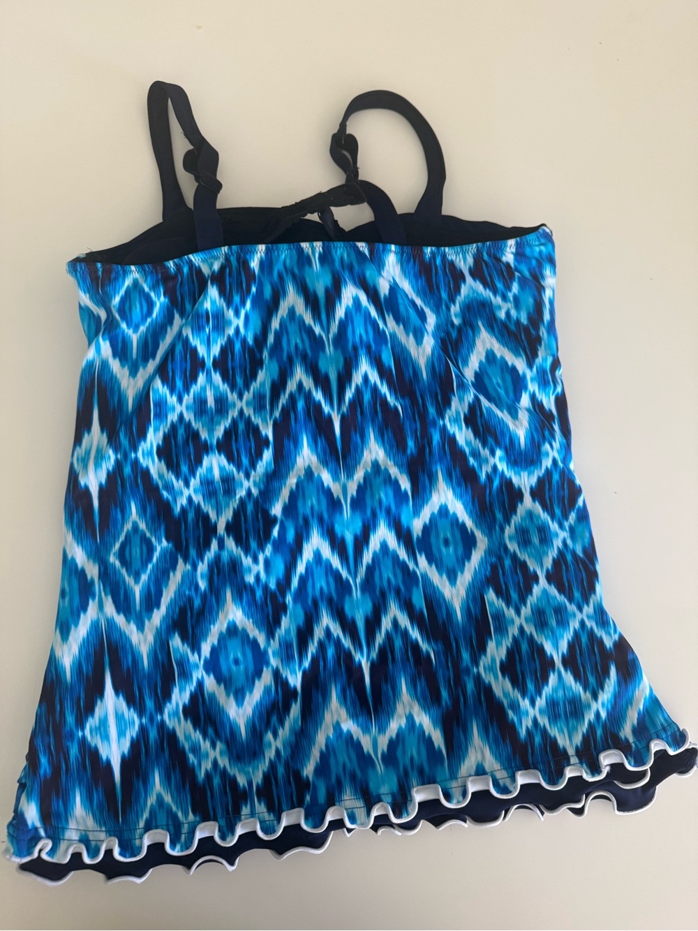 Profile by Gottex Women's Ocean Blues D-Cup Tankini, 32D - Picture 3 of 6
